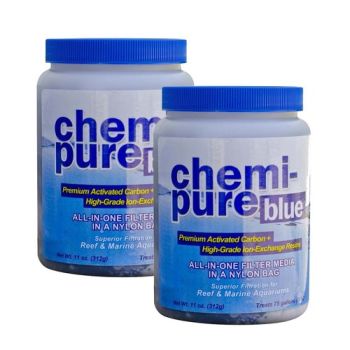 Chemi Pure Blue 11 oz (Twin Pack) - Aquarium Filtration Media - Boyd