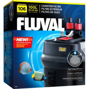 106 Canister Filter up to (25 US Gal) - Fluval
