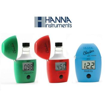 Hanna Master Reef Test Kit (758 Calcium, 772 DkH, 713 Phosphate) Checker HC (Saltwater) - Hanna Instruments