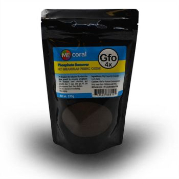 ME High Capacity GFO 4X  Phosphate Remover - Granular Ferric Oxide - MECora l(225 gm)