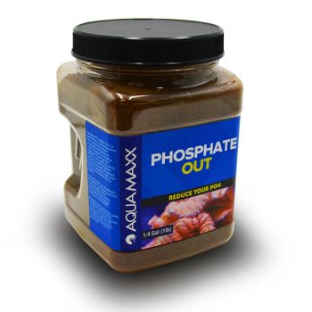 Phosphate Out Granular Ferric Oxide Filter Media GFO (1/4 Gallon - 1 lb) - AquaMaxx