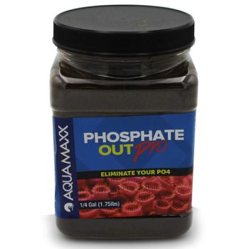 Phosphate Out High Capacity Granular Ferric Oxide Filter Media GFO (1/4 Gallon - 1.75 lb) - AquaMaxx