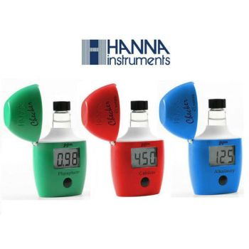 Hanna Mast Reef Test Kit (758 Calcium, 755 Alkalinity, 713 Phosphate) Checker HC (Saltwater) - Hanna Instruments