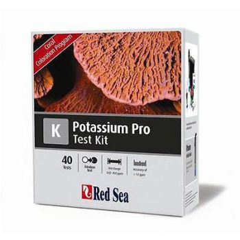 Potassium Pro (K) - High Resolution Titrator Test Kit (40 tests) - Red Sea